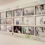 Mural de Fotos Familiares en la Pared